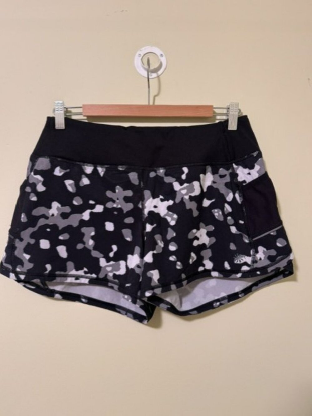 Athleta Women's Running Shorts with built-in underwear- Size Small.
